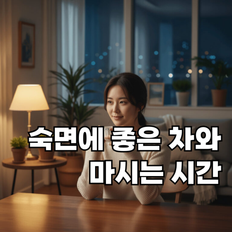 숙면에 좋은 허브차 사진